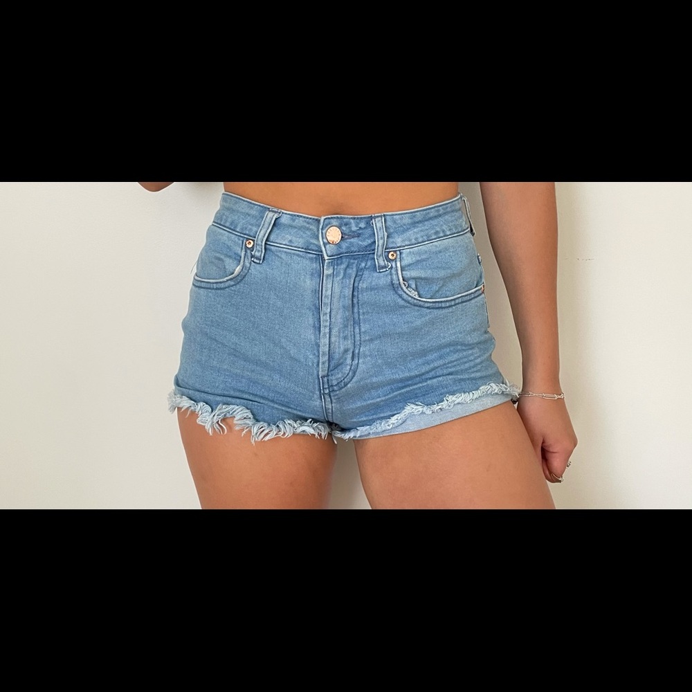 Light blue Jean shorts